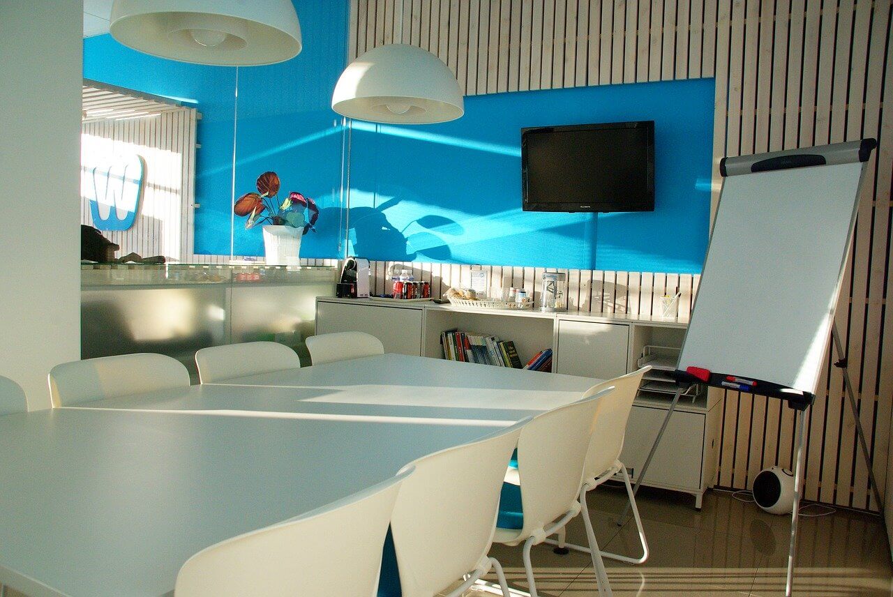 office space, office, sunny